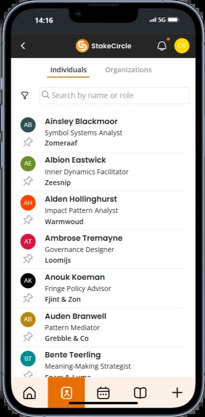 Contacts in your pocket